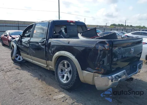 2011 Ram Ram 1500 Laramie из США, поврежденный, VIN 1D7RV1CT9BS576283